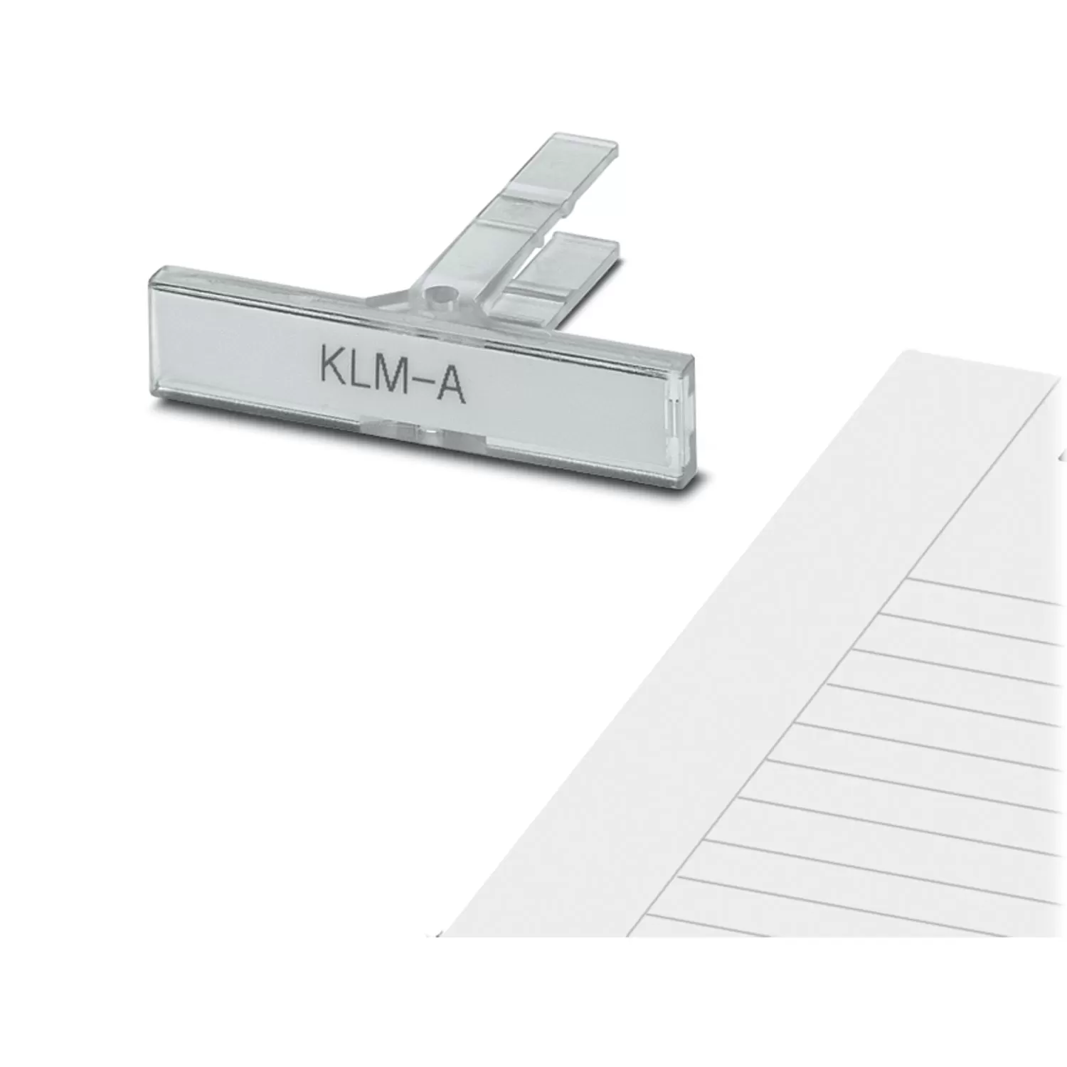 Đánh dấu dải thiết bị đầu cuối KLM-A + ES/KLM 2-GB hãng Phoenix Contact